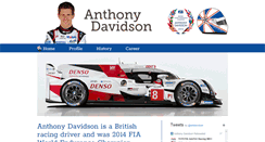 Desktop Screenshot of anthonydavidson.com